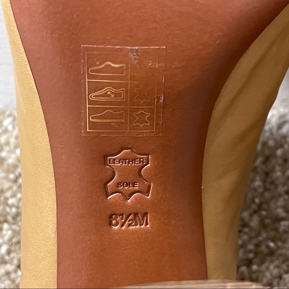 Tory Burch Raya mules womens size 8.5 sand in color - Picture 10 of 11